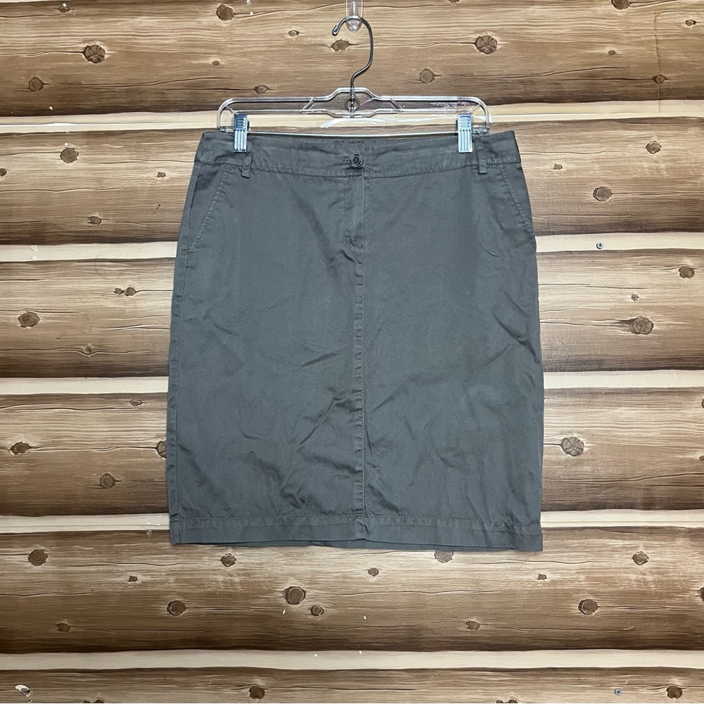 MNG BASICS women pencil midi skirt size 8‎